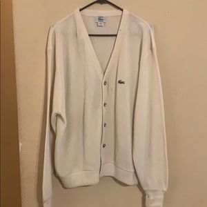 Vintage Izod Lacoste cardigan Men’s XL
